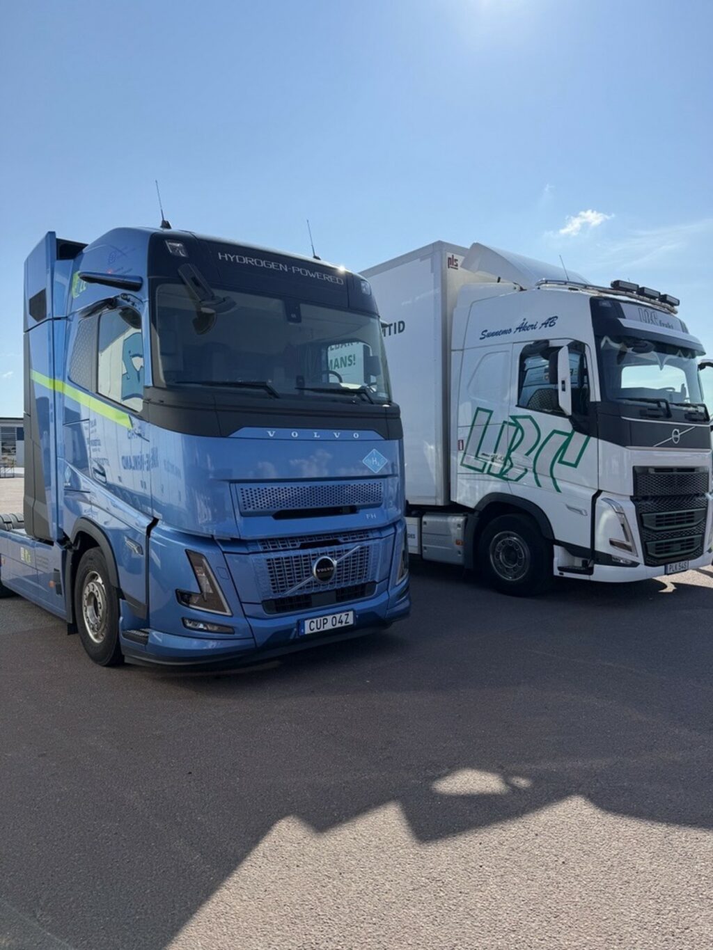Volvo vätgasbil Sunnemo Åkeri